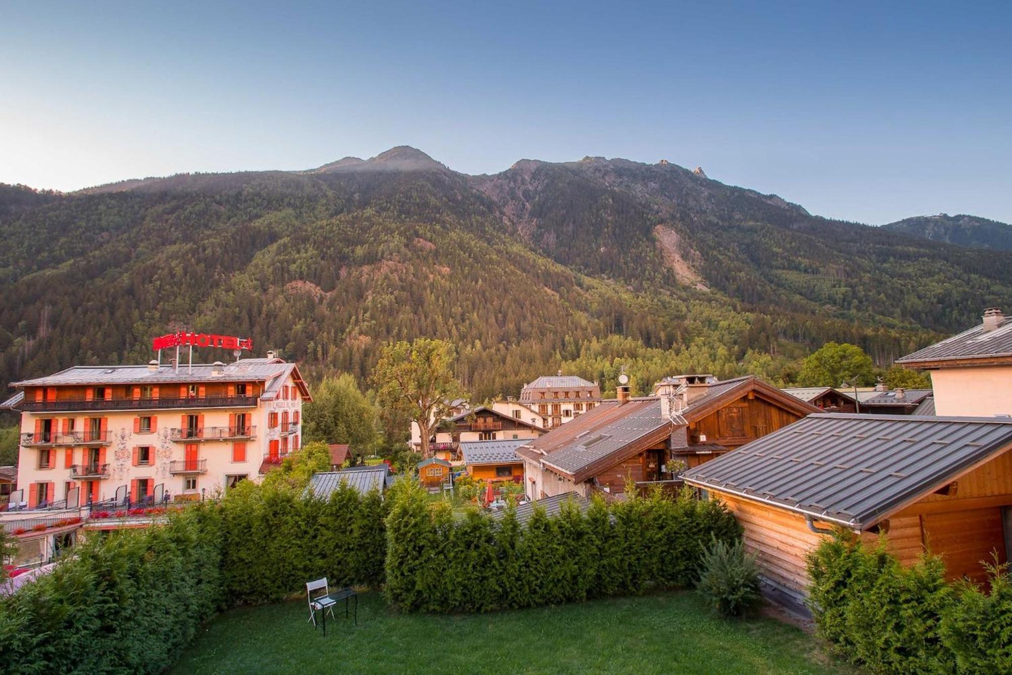 Ferienwohnung L'Ecrin Des Bossons Chamonix Exterior foto