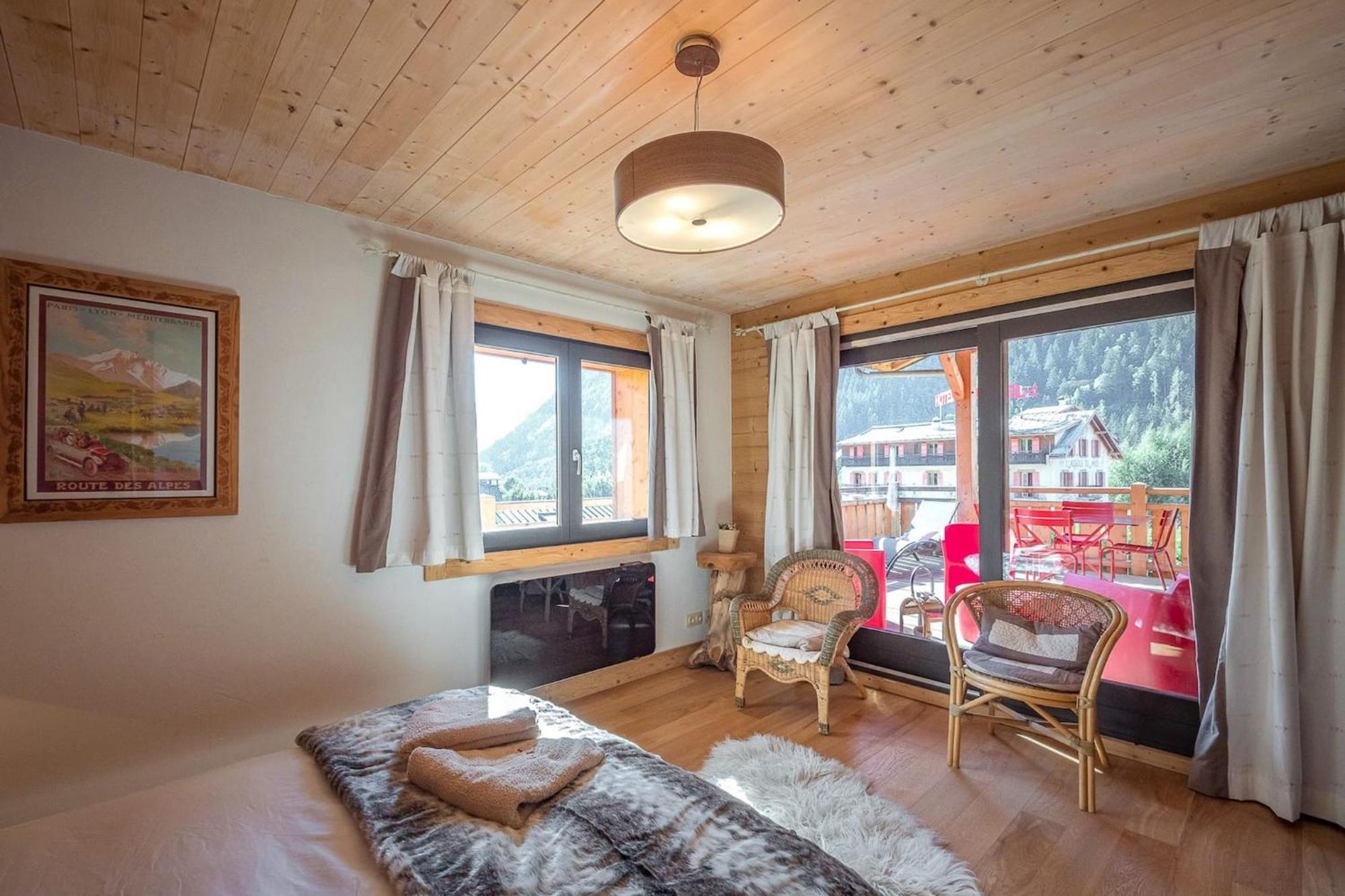 Ferienwohnung L'Ecrin Des Bossons Chamonix Exterior foto
